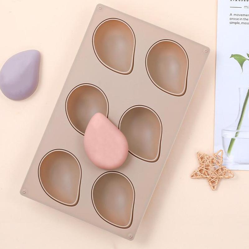 6/12 Cavity Silicone Mold For Mango Mousse Cakes Fruit Shaped Silicone Mold For Chocolate Silicone Mold For French Pastries