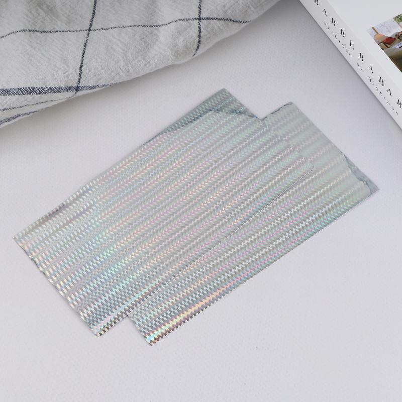 

2Pcs Colorful Hot Stamping Foil For Fishing Lure Jigs Baits DIY Fishing Lure Fish Scale Lure Sticker DIY Fishing Stickers