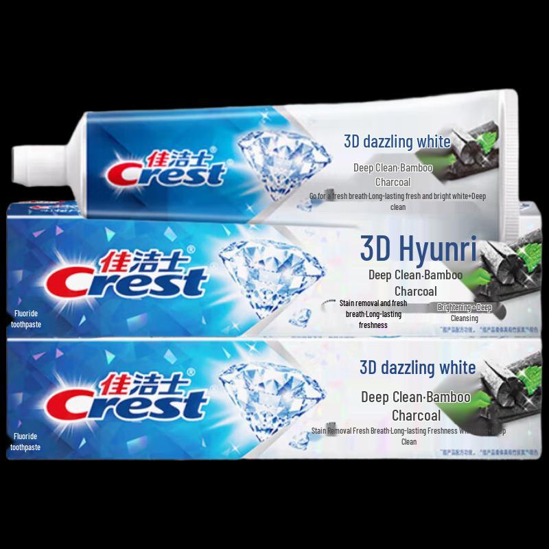 Crest 3D White Bamboo Charcoal Toothpaste