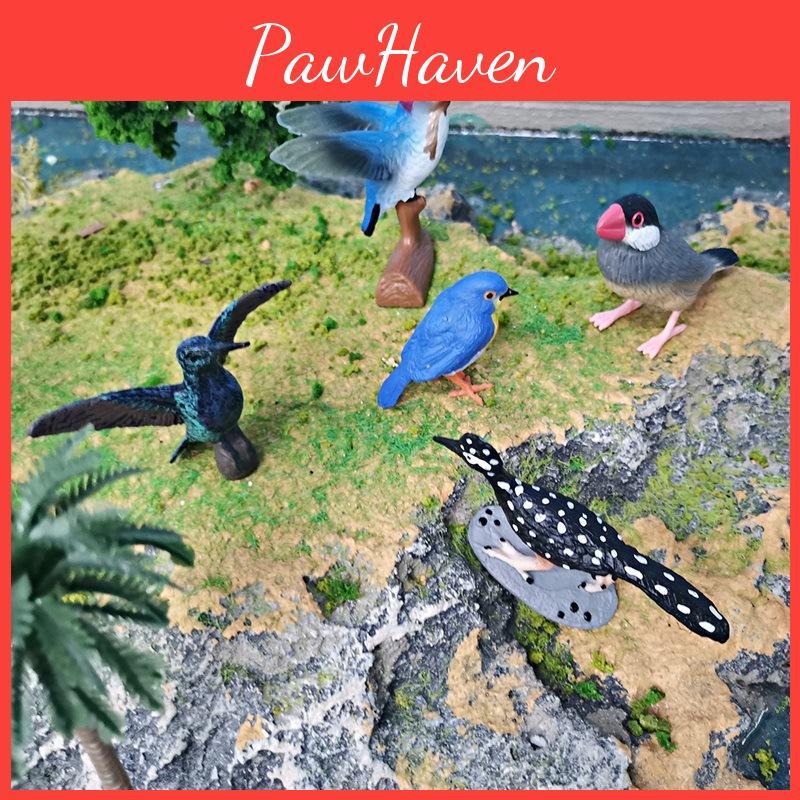 Realistic Plastic Hummingbird Model Perfect For Home Decor And Collectors Ideal For Bird Lovers