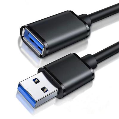 Prodlužovací kabel USB 3.0 / 2.0 Prodlužovací kabel samec-zásuvka Rychlý přenosný kabel USB 3.0/2.0 Rozšířený pro přenosný počítač Rozšíření USB 3.0