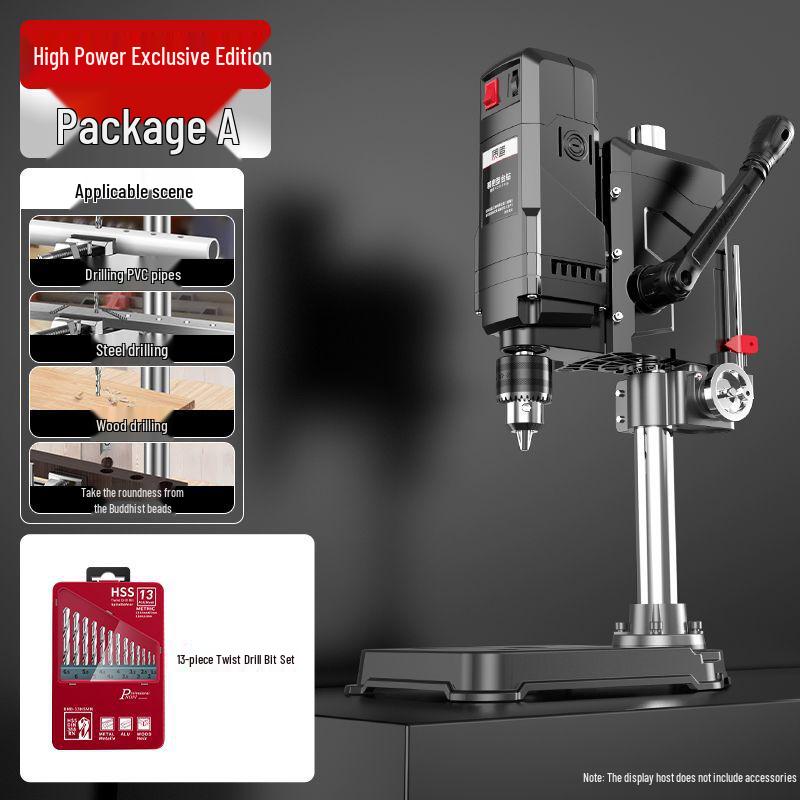 High-Power 220V Industrial-Grade Bench Drill: Multi-Functional Household Drilling Machine