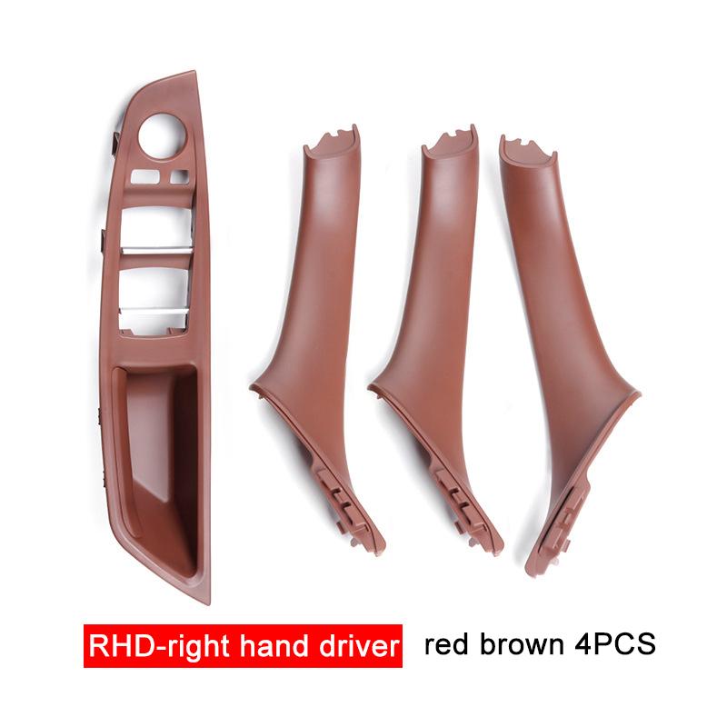 F10 F11 Interior Front Door Armrest Panel Trim Pull Handle Set Replacement For BMW 5 Series F10 F11 520i 523i 525i 528i 535i