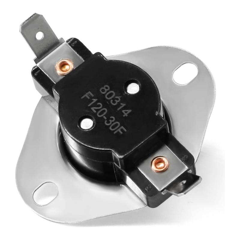 Recessed Mount Temperature Regulator Device 80314 F120 Suitable for Wood Stove Heaters Low Limit Control Mechanism