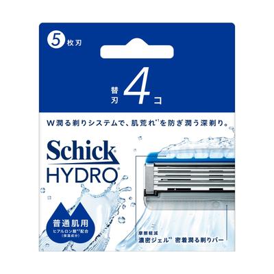 Normal Cilt Tıraş Jileti için Hydro Razor Yedek Bıçakları (4 bıçak) - Erkeklerin