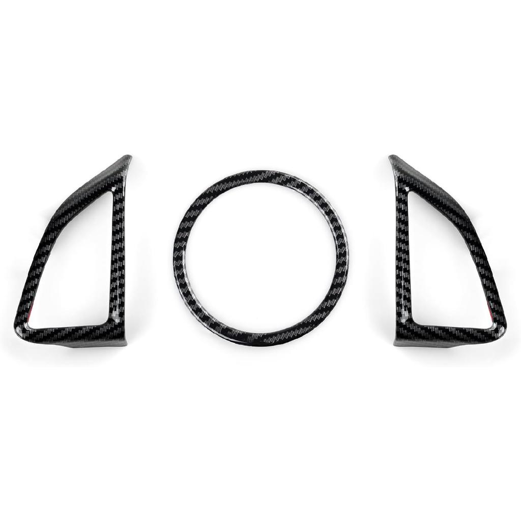 Car Sticker ABS Carbon Fiber Decal Interior Cover Trim for Chevrolet Camaro 2016 2017 2018      2024 Accessories