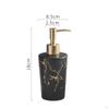 Dispenser 250ml Refillable Reusable Bathroom