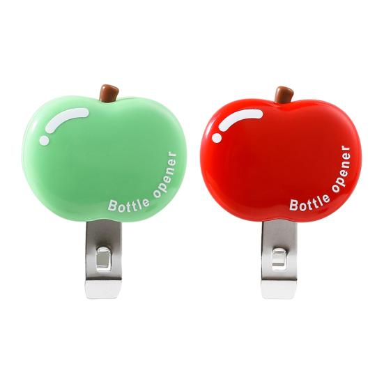 3-in-1 Apfelform Flaschenöffner & Magnetischer Taschenclip Leichtes Öffnen Flaschenkappe Tragbar