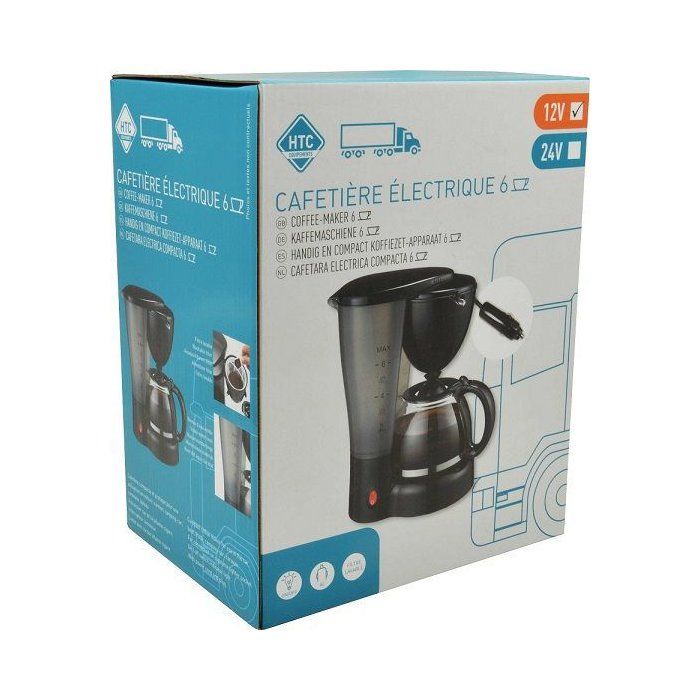 12V Cafetière - HTC EQUIPEMENTS- 5/6 Cups - Power 170W