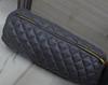 Lambskin Leather QUILTED GREY BOLSTER Pillow Cover, Handmade Gray Yoga Neck Roll Case Cushion, Lambskin Leather Bolster Cushion Cover