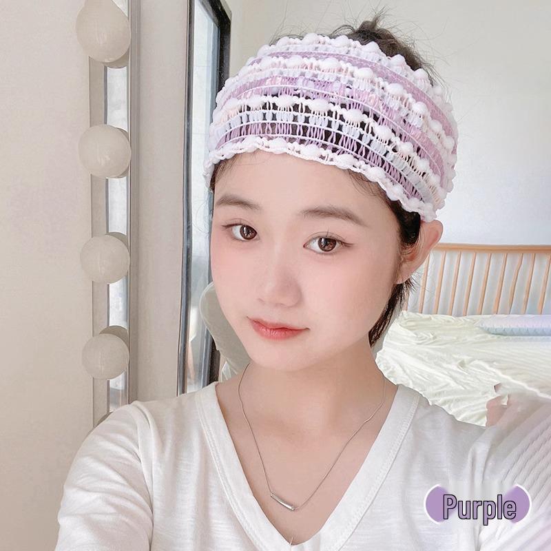 

Elastic Non-Slip Headband for Face Wash and Mask Application