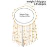 Salircon Fashion Creative Multi Layer Beaded Tassel Necklace Women Vintage Gold Color Clavicle Chain Party Jewelry Accessories