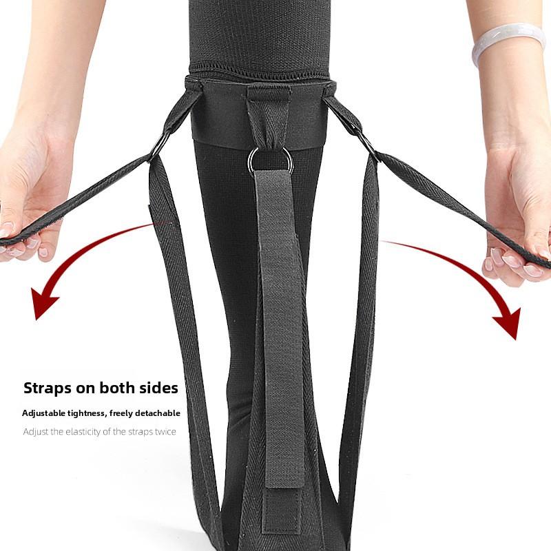 Foot Drop Correction Sock Brace Adjustable Straps Plantar Fasciitis Support Arch Compression Sock for Ankle Rehabilitation