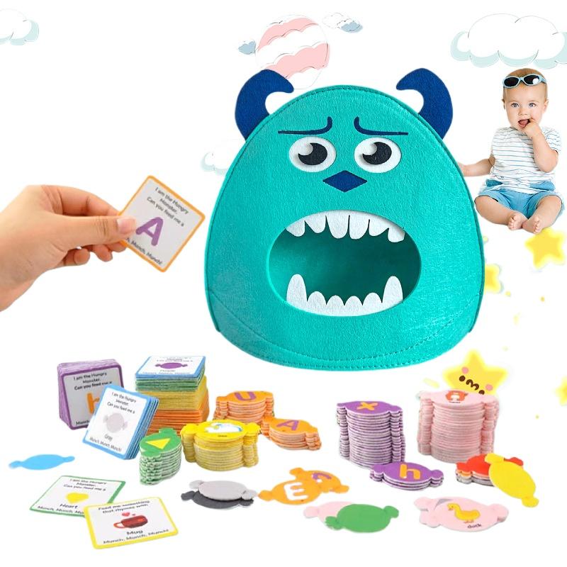 Kids Alphabet Learning Toys Montessori Didactic Material Shape Color Cognition Matching Game Kindergarten Parish Educational Toy