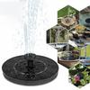 Solar Water Fountain with Led Lights Garden Fountain with Adjustable Nozzles Floating Solar Water Fountain with Led for Outdoor