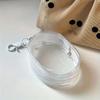 1pc Transparent Cable Organizer Box For Storing Data Cable Charger Mini And Portable For Carrying Out Charger, Earphones, Etc.
