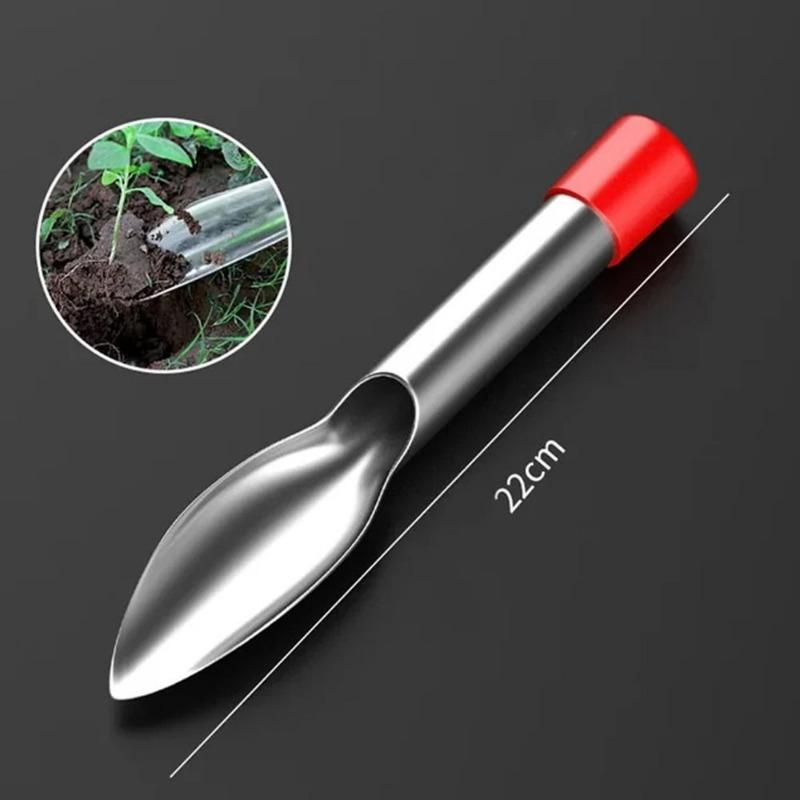 Stainless Steel Flat Shovel with Car Tire Brush Integrated Garden Cleaning Rake Tool Set - Multi-Functional Cleaning Brush