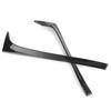 2pcs Rear Window Spoiler Side Wing Trim Cover Car Vehicle Modification Fit for MK7 GTD R 2014‑2018
