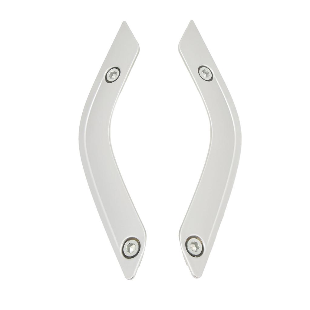 1 Paar Innentürgriff-Einsätze Abdeckung Links Rechts Innentürgriff-Zierleiste für Wrangler JK 2011 bis 2018 Silber