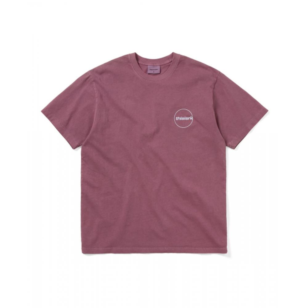 Thisisneverthat C Logo Tee fuChsia L