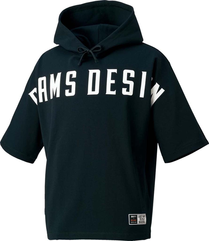 ZETT Baseball Short Sleeve ZETT by BEAMS Black Size L Sweatshirt, DESIGN, (1900),