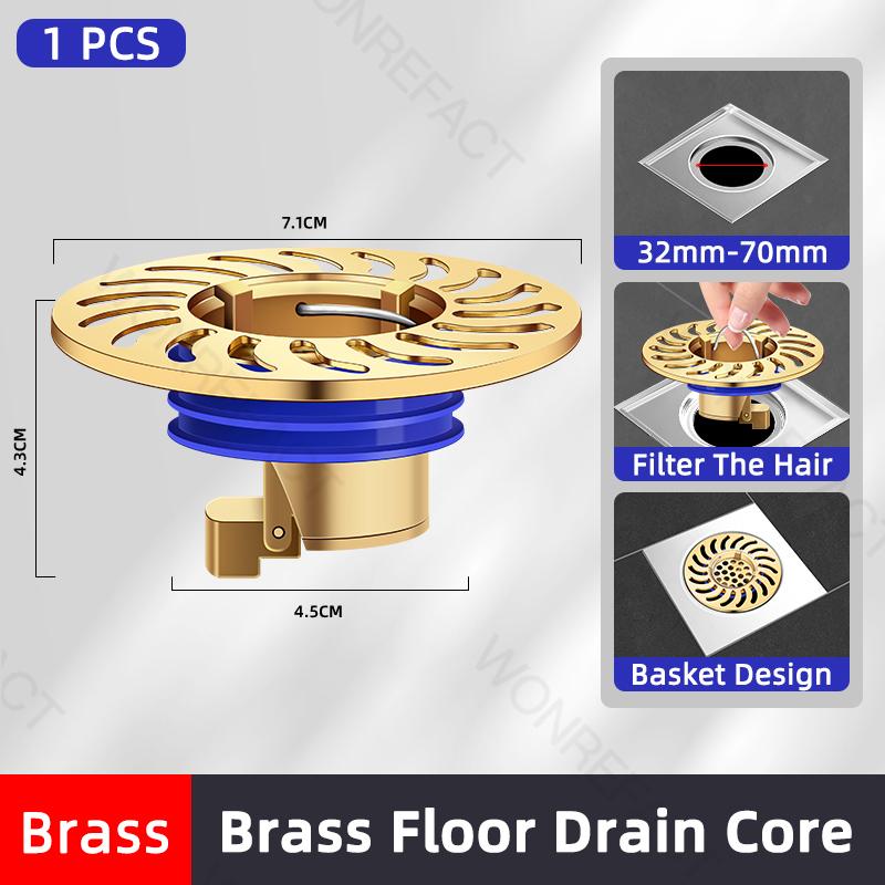 

Bathroom Kitchen Drain Cover Kitchen Filter Strainer Resistant Odor Hair Interception Quick Drainage Universal Large Size