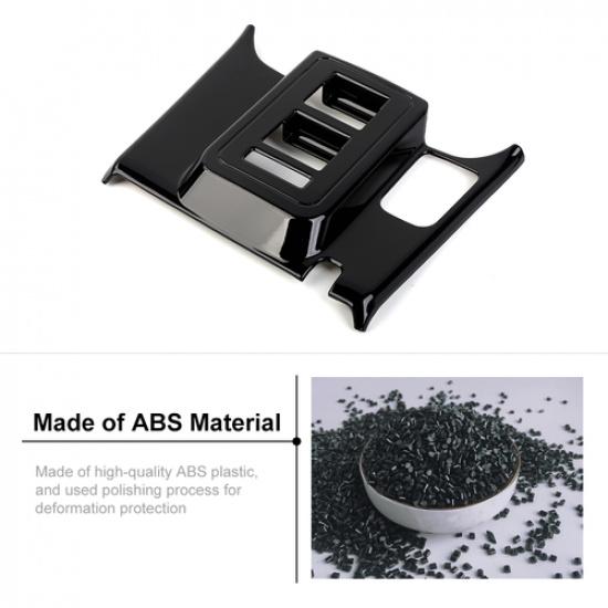 Window Lift Switch Panel Frame Decor Cover for Ford Bronco 21 22 23 24 25 Black