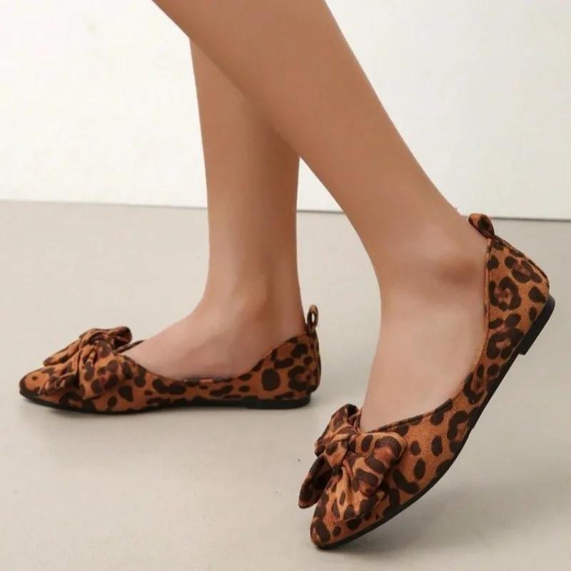 Fashion Women Flats Wedding Shoes New Butterfly-knot Soft Sole Loafers Large Size Comfortable Outdoor Sneakers Women Zapatos De Mujer