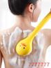 Brosse de Bain à Manche Long avec Poils Doux pour l'Exfoliation du Corps et le Nettoyage en Profondeur Convient pour la Douche et le Bain avec Trou de Suspension