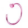 Stainless Steel C-Shaped Fake Lip Ring Non-Piercing Nose Ear Clip Body Piercing Jewelry