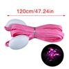 1 Pair LED Light Up Shoelaces for Night Running, Party, Mutlicolor Lighting Shoe Laces Glow Shoe Laces for Sneaker