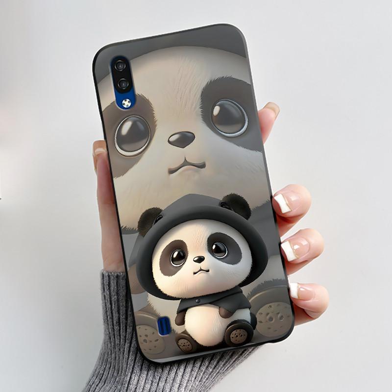 Per ZTE Blade A5 2020 A7 2020 A51 Lite Custodia Carino Coniglio Nero Morbido Silicone Cover Per ZTE BladeA5 BladeA7 2020 Custodia Guscio Telefono