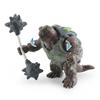 Simulated Sasquatch Figurine PVC Savage Werwolf Animal Model Statue Sculpture Educational Toy Home Office Desktop Decoration Ornament