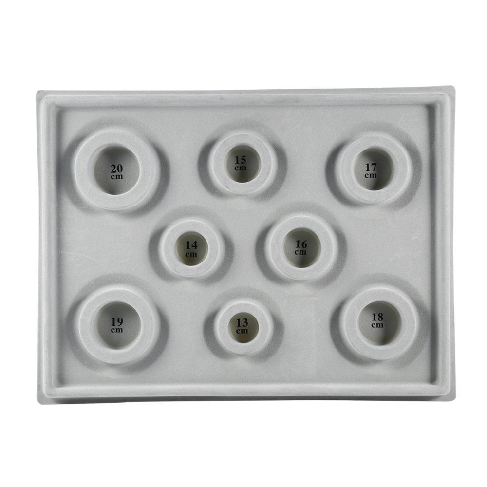

Measuring Scale Bead Board Lightweight Grey Color Beading Jewelry Tray 26x34.5cm Bead Design Board Bracelet Making