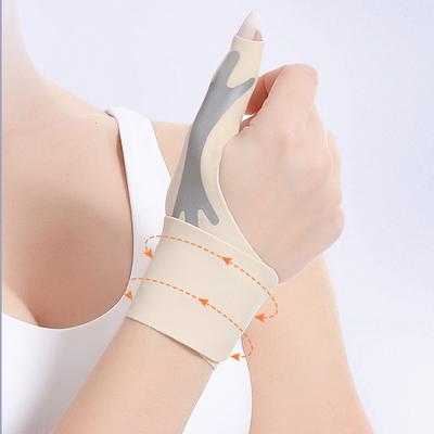 Träningsbandage Handledsstöd Remmar Bälten Anti-stukning Tumskydd Kompression Elastiskt Hand Finger Fixerat Korrigering Stöd