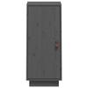 VidaXL Buffet Grey 34x40x75 Cm Solid Pine Wood 820114