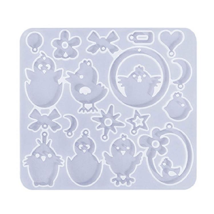 Cat Resin Silicone Molds Animal Epoxy Casting Mold Jewelry Making Keychain Molds