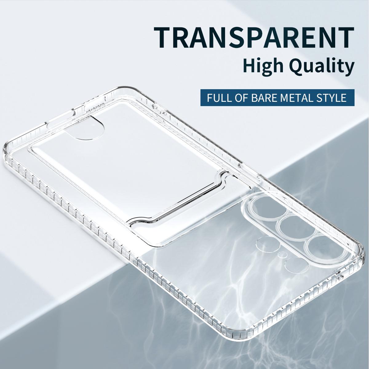 

Soft Clear Card Pocket Bag Case for Samsung Galaxy S26 Ultra S25 FE S24 Plus S23 S22 Plus A57 A17 5G A56 A36 A16 A55 A35 A15 Galaxy S23 чистий