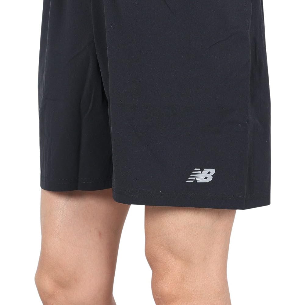 New Balance Run Shorts BK L [New Balance] Men's Shorts, 7-inch (without Innerwear) (MS41234) (Black)