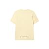 Fila Letter Print Crew Neck Short Sleeve T-Shirt Men Tops Yellow F11M319101F-YE