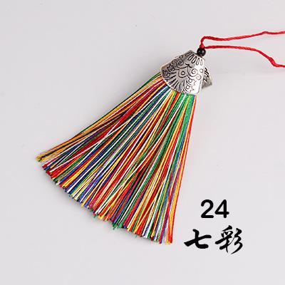 5Pcs 8cm Fish Mouth Tassel - DIY Fringe Trim for Handbag Fragrant Sachet Chinese Traditional Decorative Pendant for Costume Fan