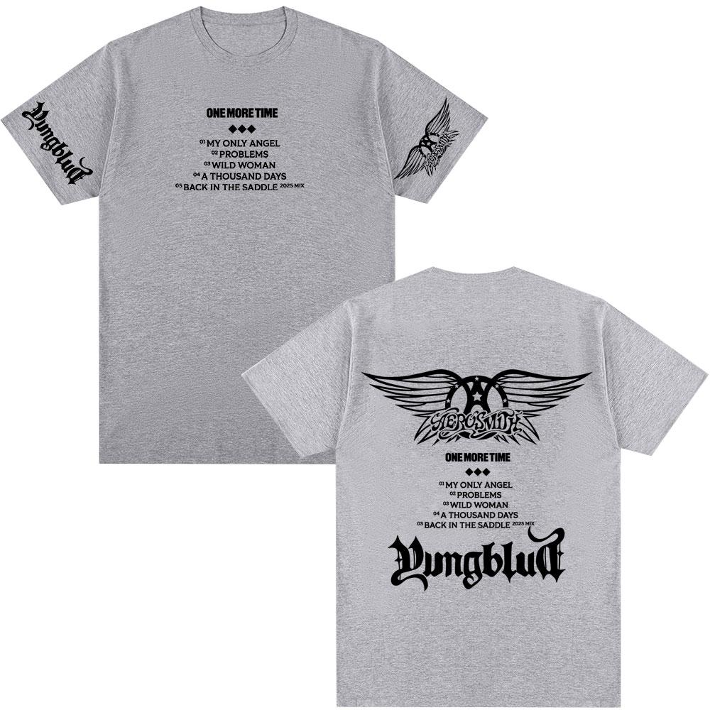 

Yungblud One More Time Album Fashion T-shirts Men Women Clothing Hip Hop Short Sleeves T Shirts Cotton Casual T-shirt Streetwear 4XL