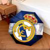 Real Madrid CF  pattern, automatic folding umbrella, portable and foldable design, 8 ribs, a Christmas or birthday gift.