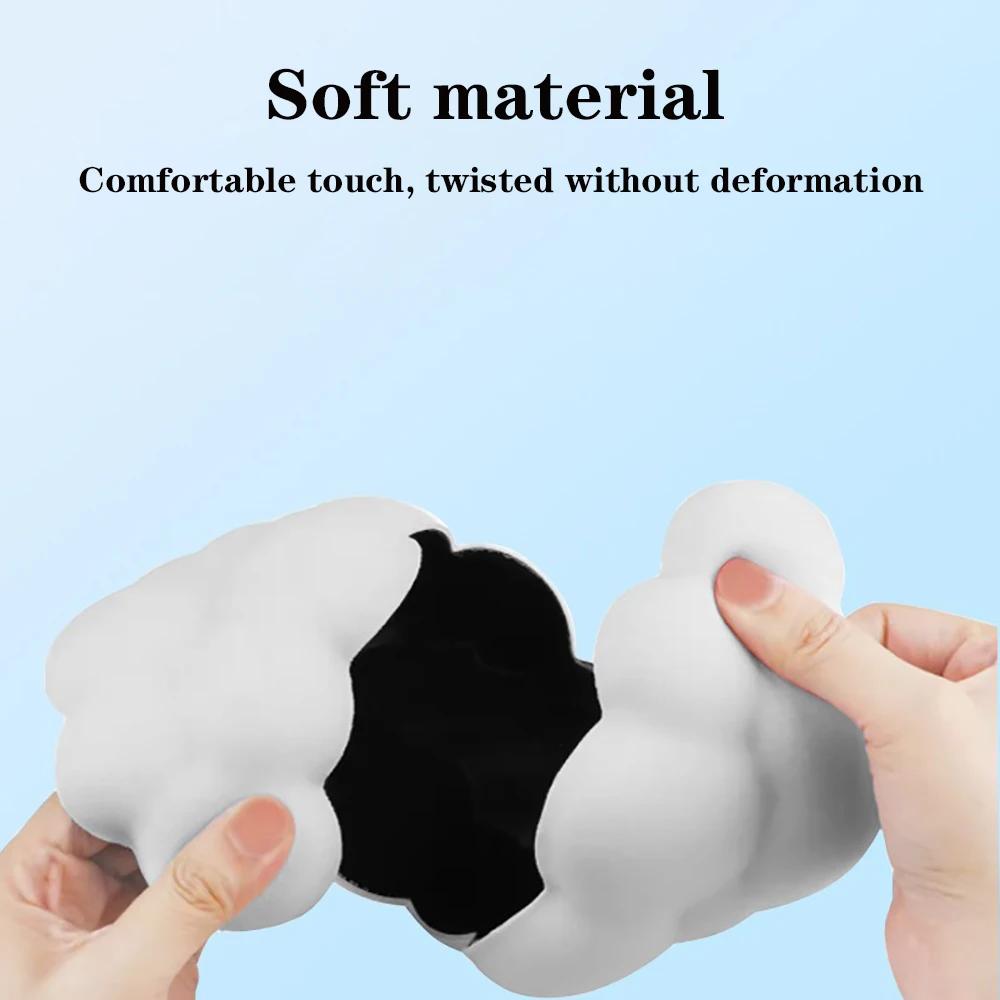 Wolken-Handgelenkauflage Tastatur Memory-Schaum Mauspads Anti-Rutsch Tastaturgriff-Stütze Mauspads-Set Ergonomische Wolken-Handgelenkbandage