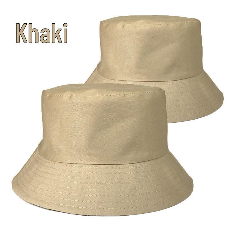 Custom Embroidered Cotton Bucket Hat for Men & Women - Outdoor Sun Hat & Promotional Summer Accessory