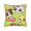Littlest Pet Shop Pillow Covers Merchandise Printing Cushion Cover Decorative  Pillow Case Cover Home Multi-Size