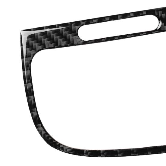 Carbon Fiber Central Control Air Outlet Sticker för VW Golf 6 R MK6 08-12