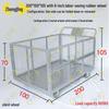 Zhongjing Folding Warehouse Cart with Mesh Fence