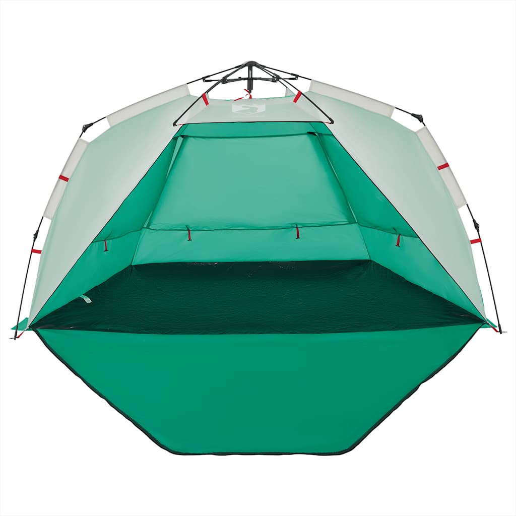 Beach Tent for 3 Persons Sea Green Quick Release Waterproof