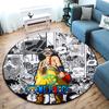 Scimmia D Carina. Tappeto Luffy dal manga giapponese ONE PIECE è morbido, per la casa, la camera da letto, decorazione zerbino, e tappeto antiscivolo E9